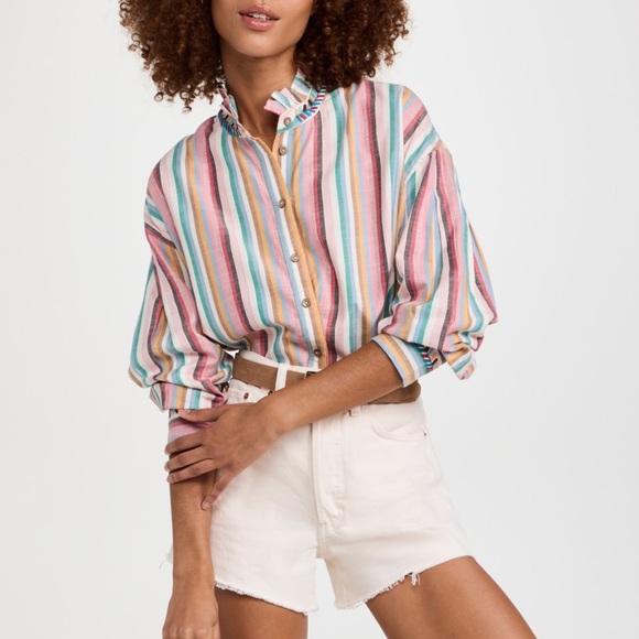 XIRENA Jensen Stripe Shirt - Picture 3 of 15